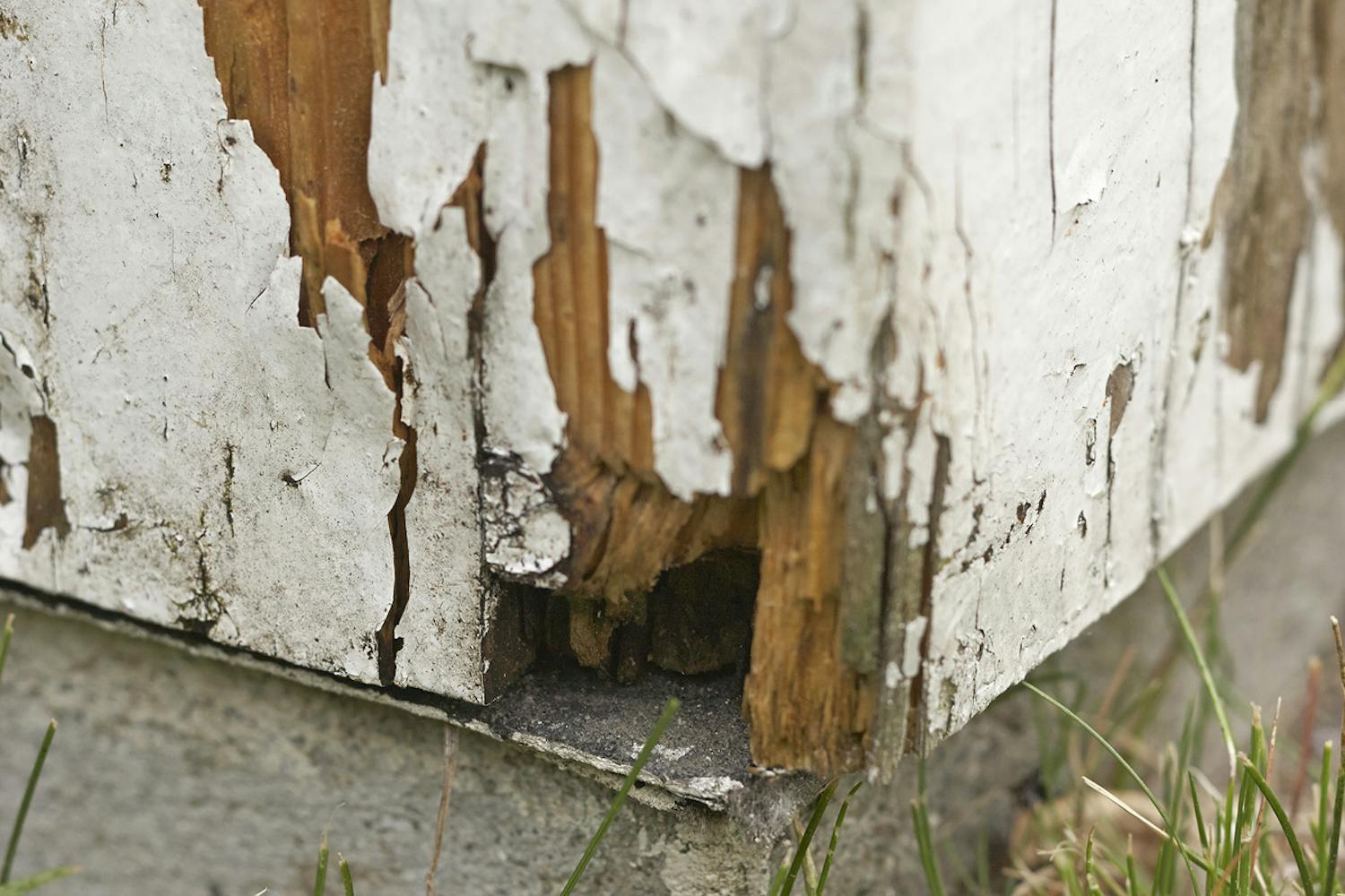 Laga rutten stolpe Laga rutten stolpe
